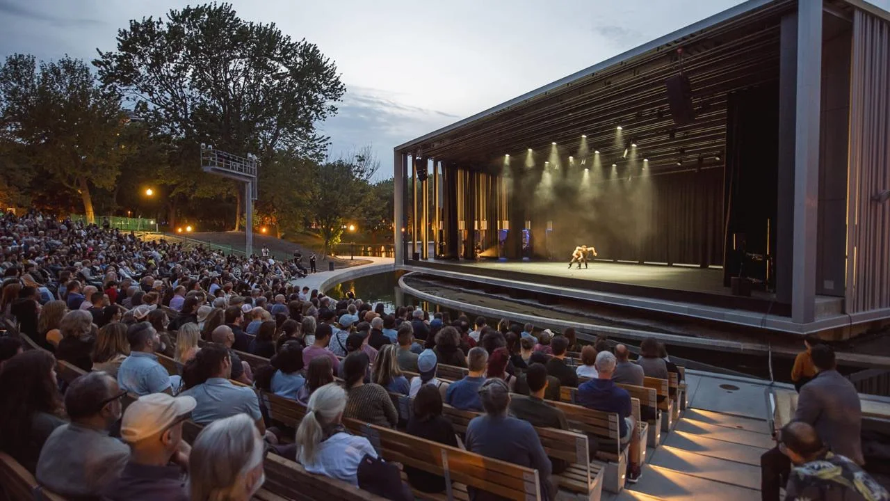 Théâtre de Verdure — scène